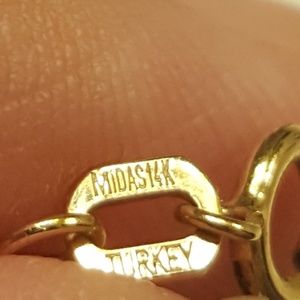 Jewelry - 14k yellow gold necklace with curve bar pendant Jewelry - 14k yellow gold necklace with curve bar pendant